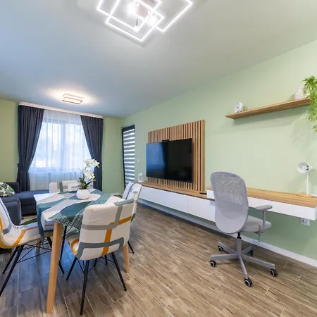 Stylish 1br Flat Garden Balcony Parking * Варна