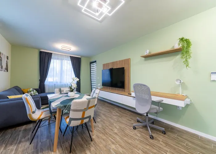 Stylish 1br Flat Garden Balcony Parking * Варна